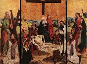 MASTER of the Life of the Virgin Triptych of Canon Gerhard ter Streegen de Monte oil on canvas